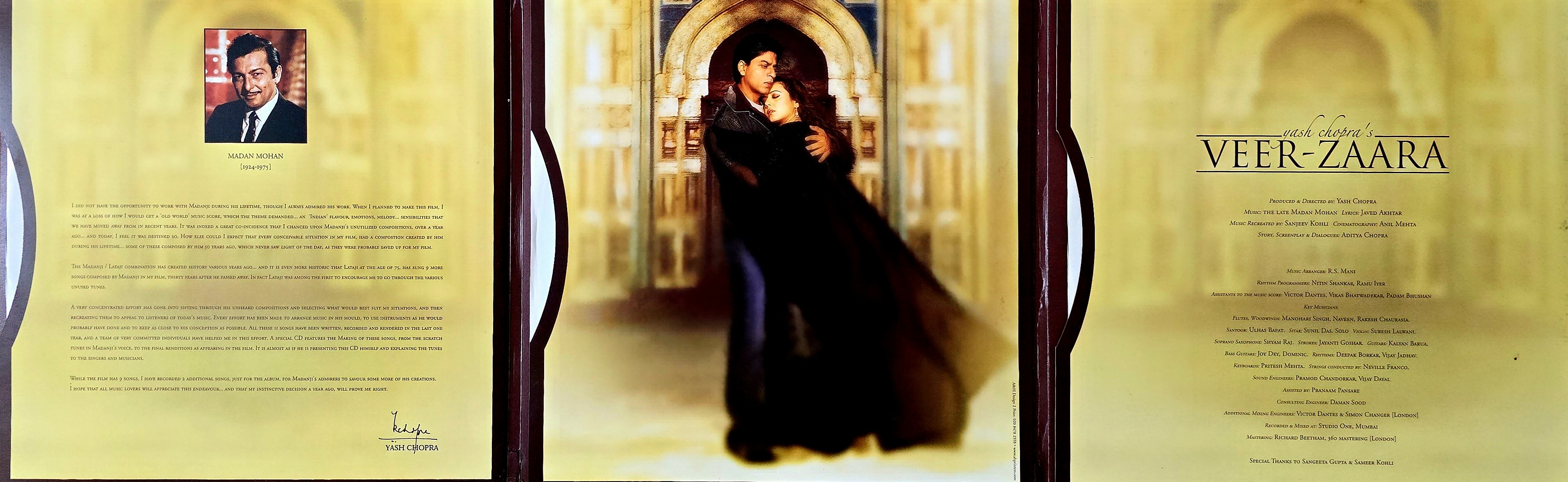 VEER ZAARA 3 LP SET - VINYL RECORD - thumbnail 3