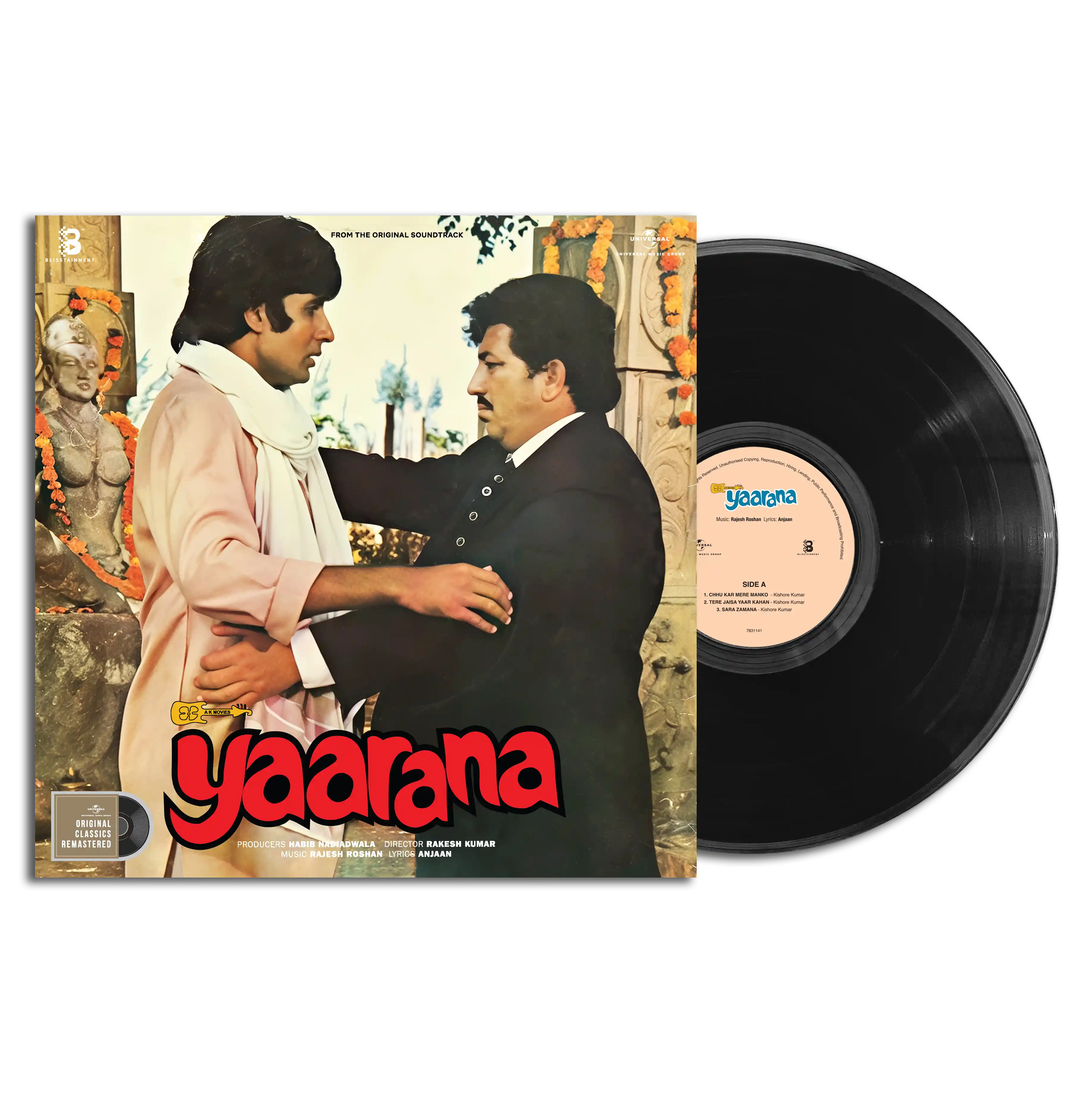 YAARANA - VINYL RECORD ( PRE BOOK ) - thumbnail 2