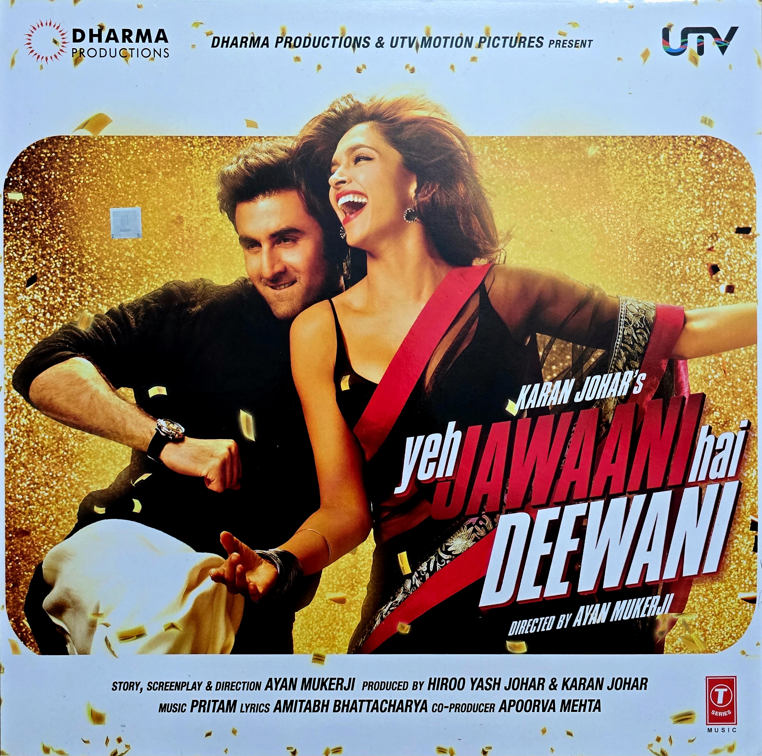 YEH JAWAANI HAI DEEWANI - VINYL RECORD ( 1ST EDITION ) - thumbnail 1