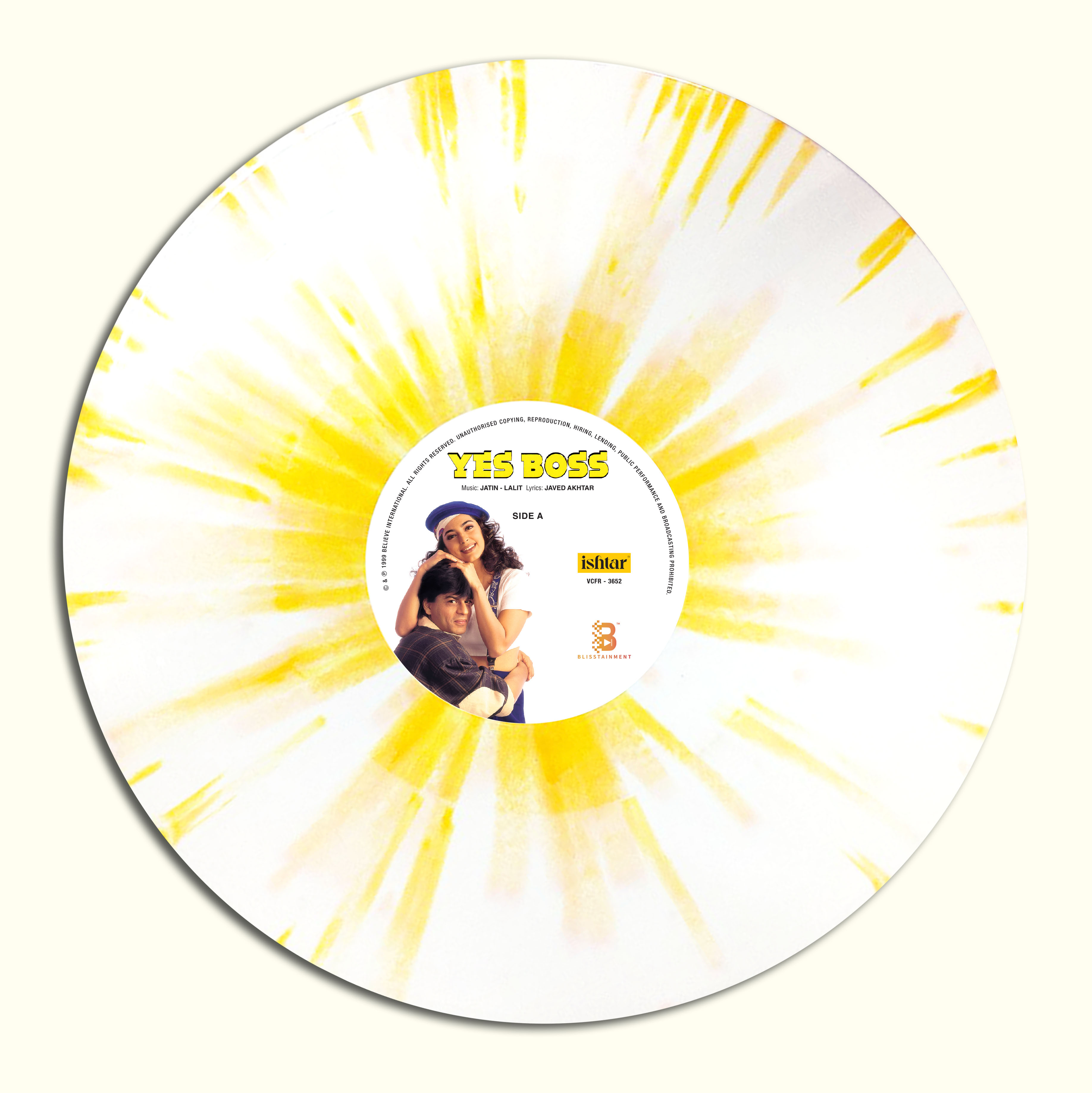 YES BOSS - VINYL RECORD ( SPLATTER ) - thumbnail 3