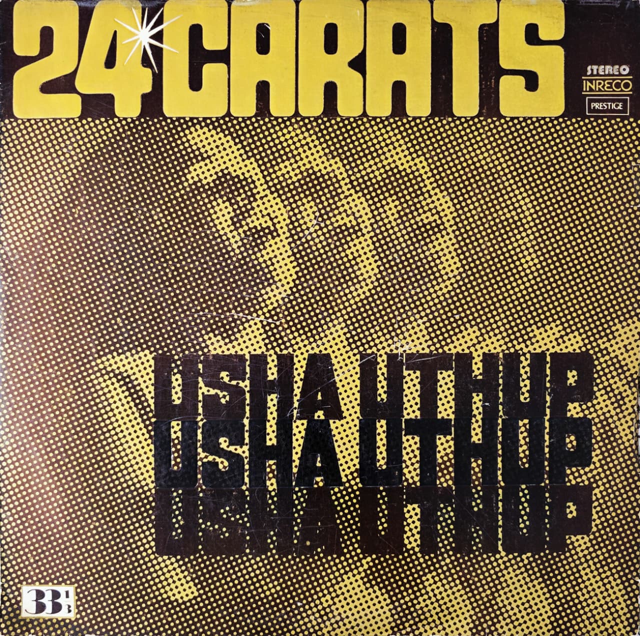 24 CARATS USHA UTHUP - LP RECORD ( INRECO / MINT ) 4416 5177 - thumbnail 1