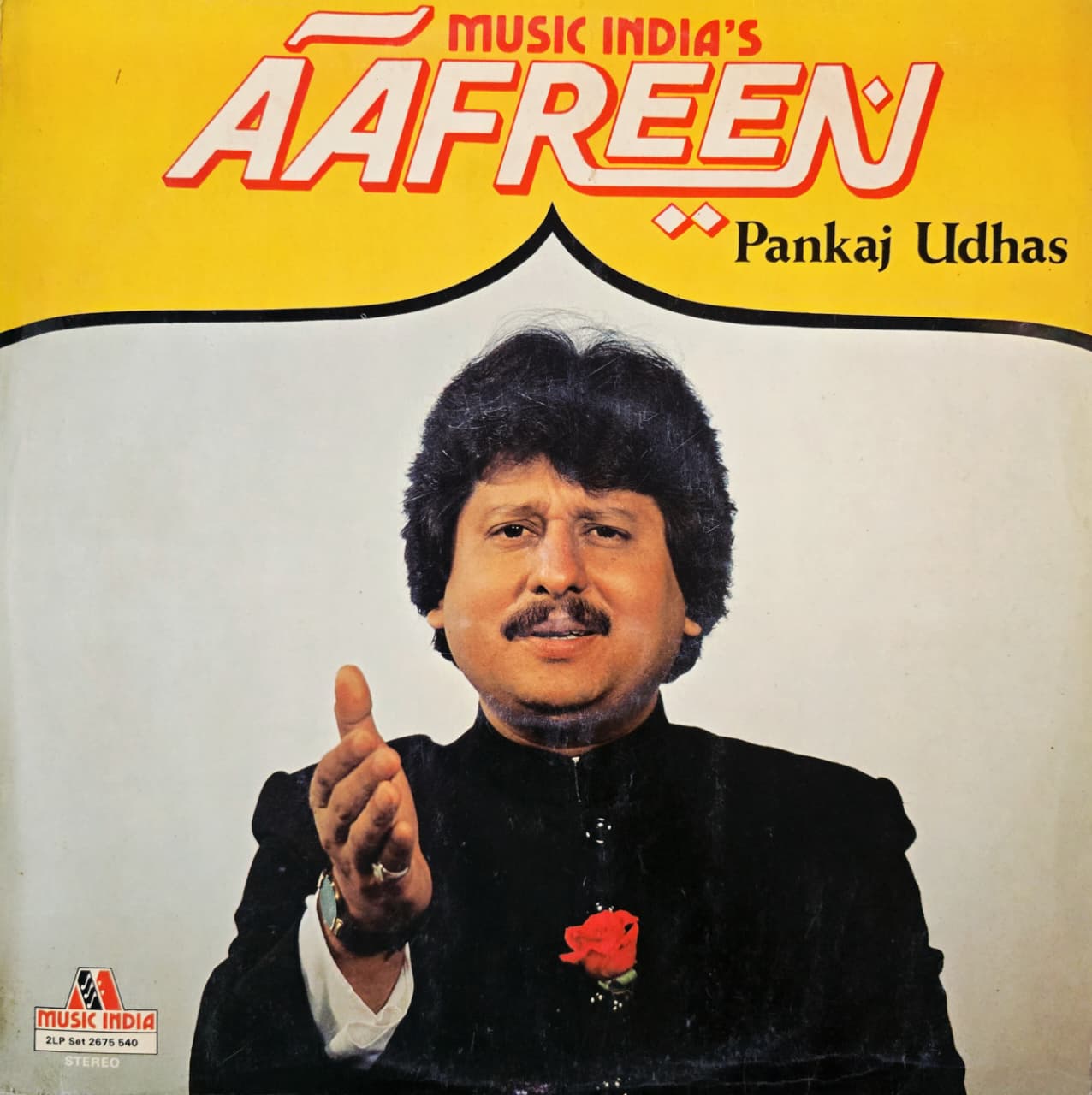 AAFREEN : PANKAJ UDHAS - LP RECORD ( MUSIC INDIA / 90-95% MINT ) 2LP SET 2675 540 - thumbnail 1
