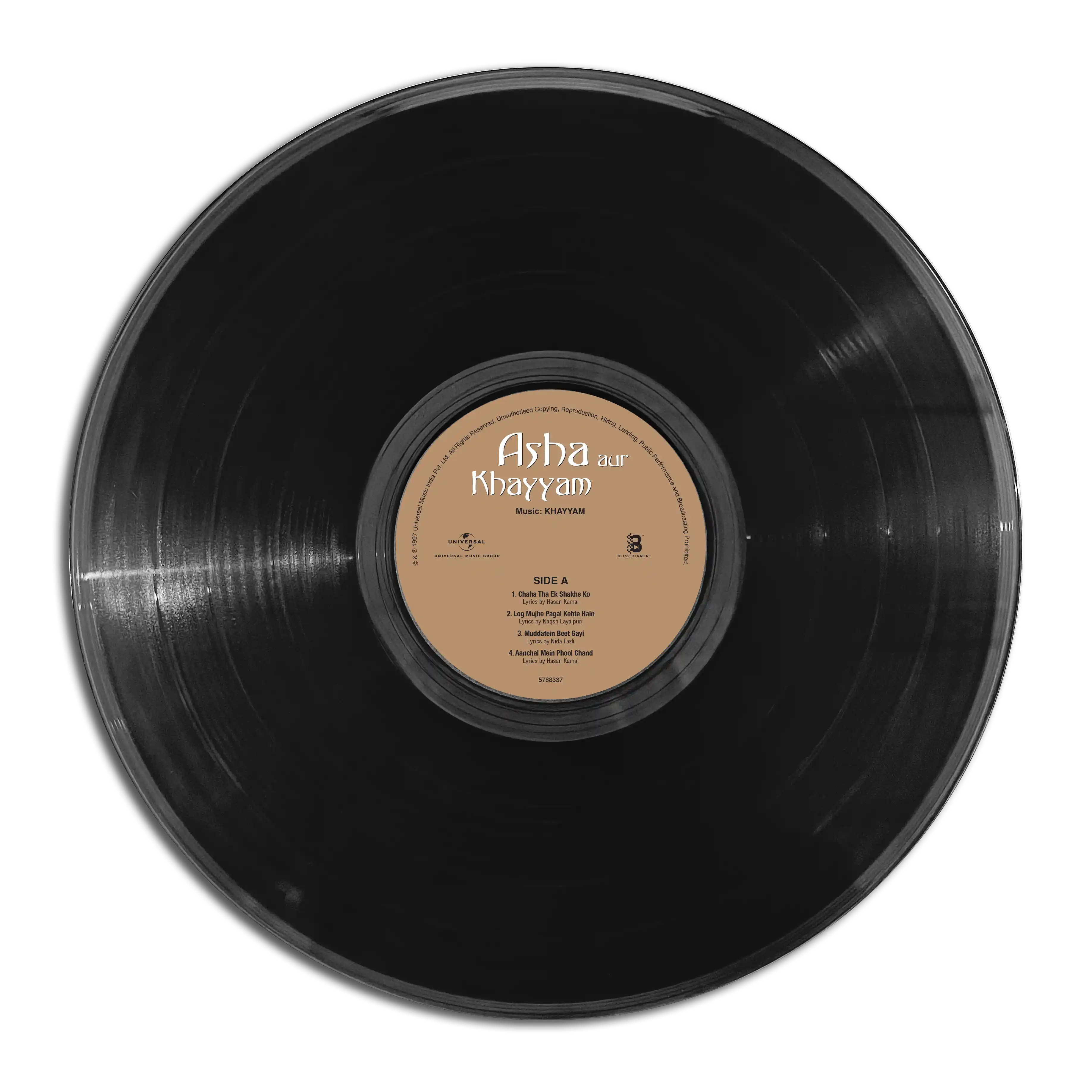 ASHA AUR KHAYYAM - VINYL RECORD (PRE-BOOK) - thumbnail 3