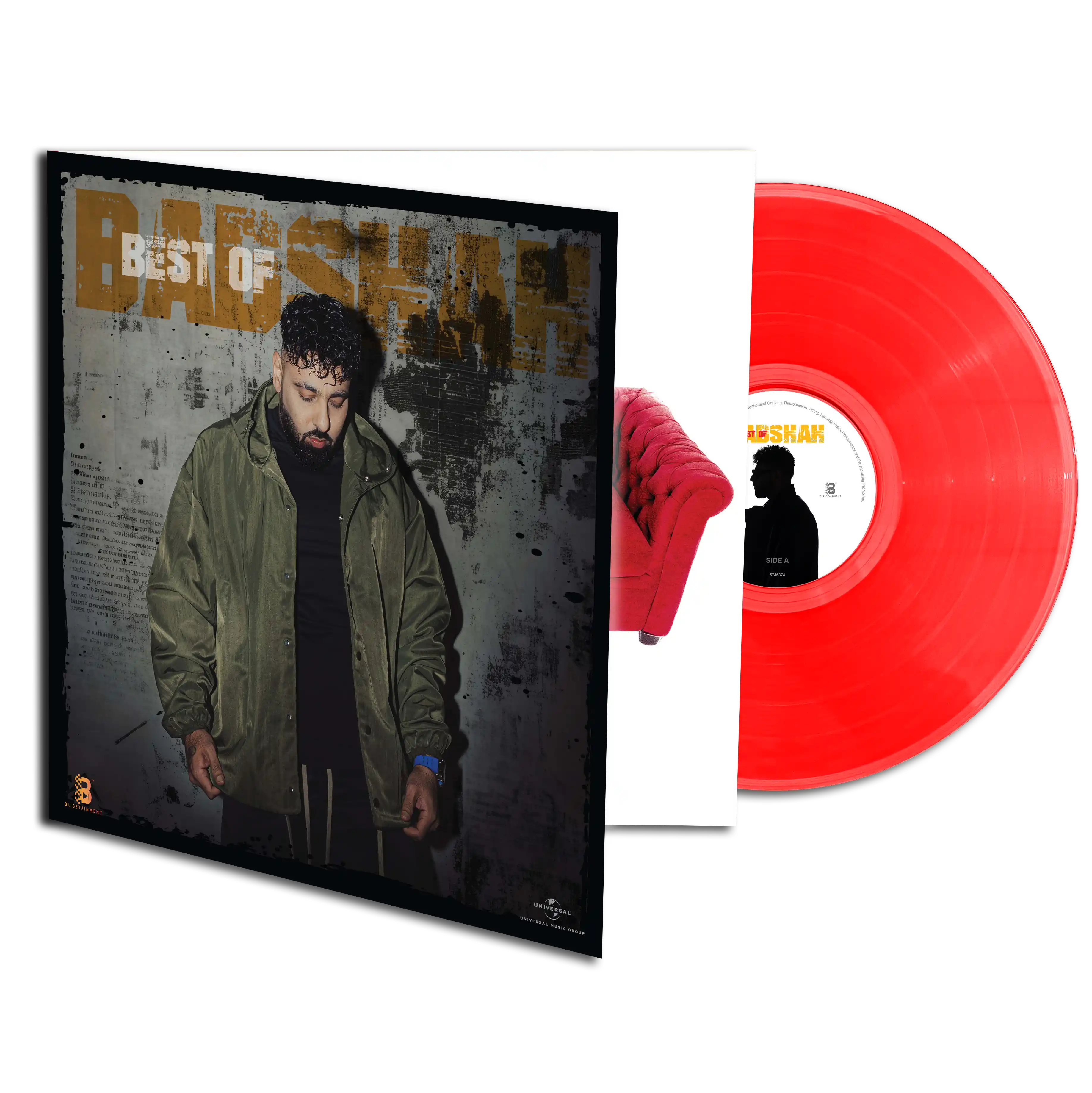 BEST OF BADSHAH - VINYL RECORD ( PRE BOOK ) - thumbnail 2