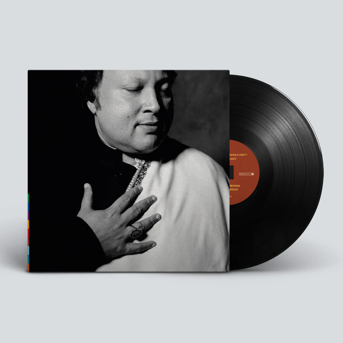 CHAIN OF LIGHT : NUSRAT FATEH ALI KHAN & PARTY - VINYL RECORD - thumbnail 1