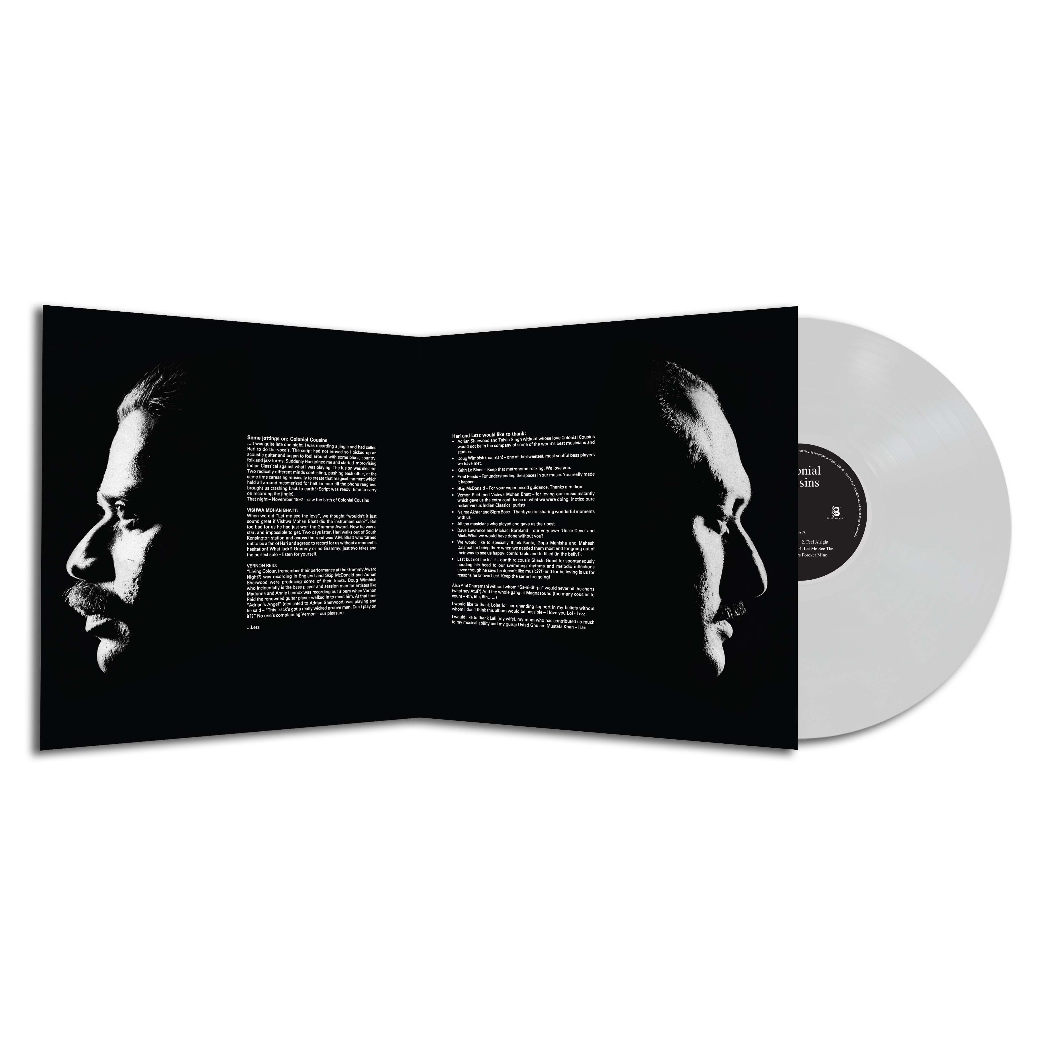COLONIAL COUSINS - VINYL RECORD ( WHITE ) - thumbnail 3