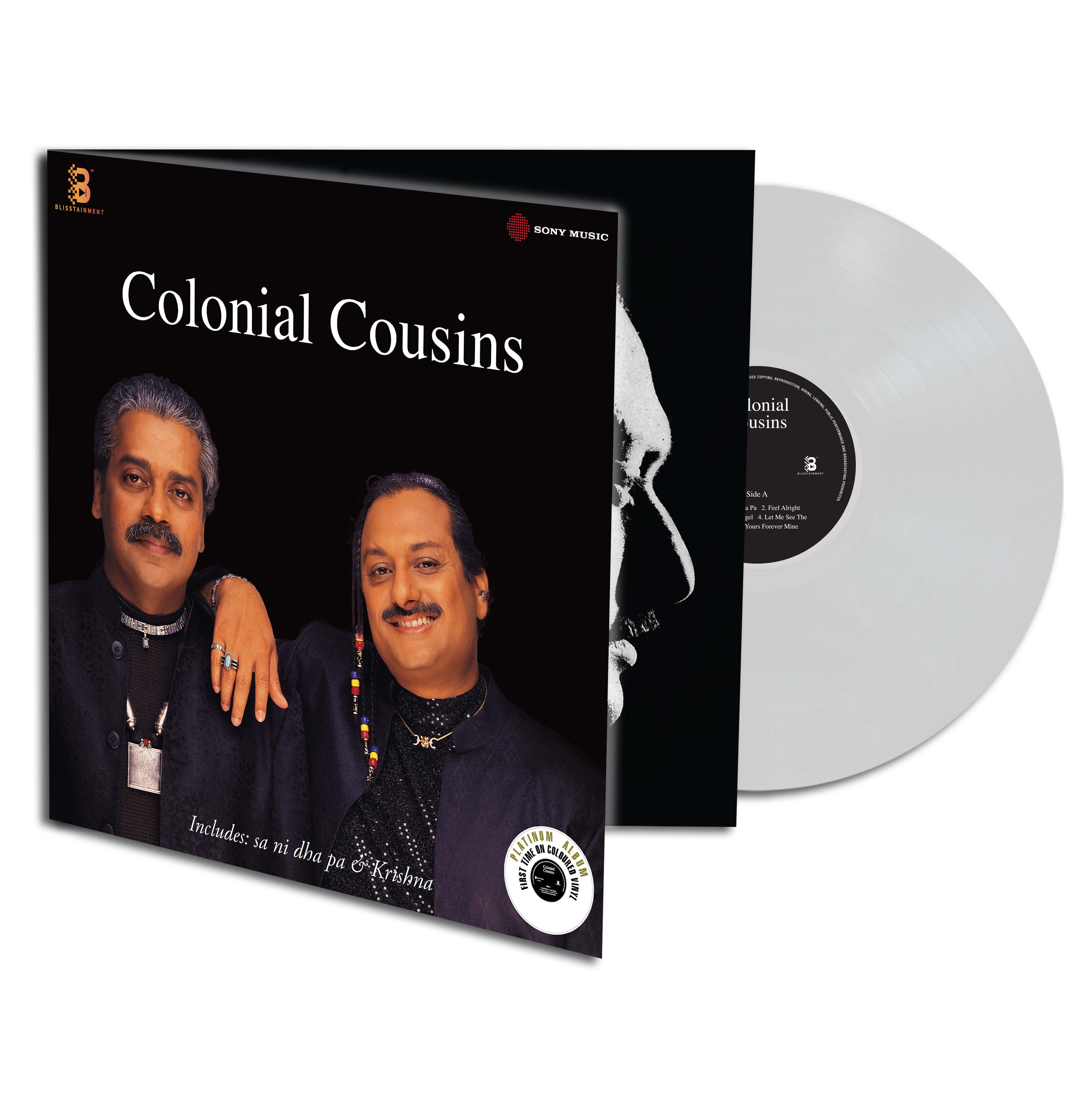 COLONIAL COUSINS - VINYL RECORD ( WHITE ) - thumbnail 1