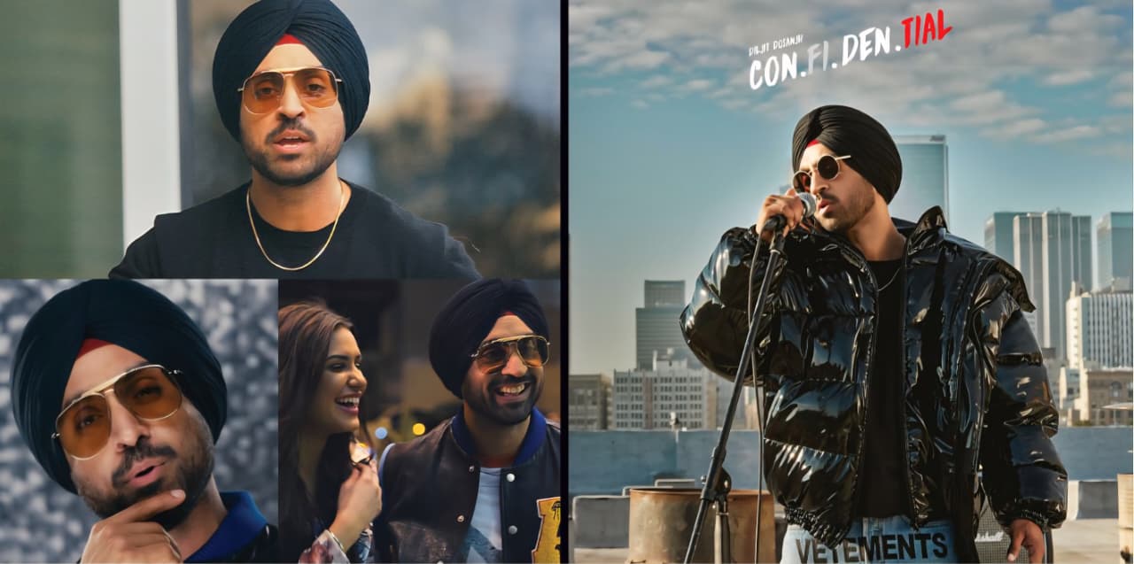 CONFIDENTIAL : DILJIT DOSANJH - VINYL RECORD ( PRE BOOK ) - thumbnail 2