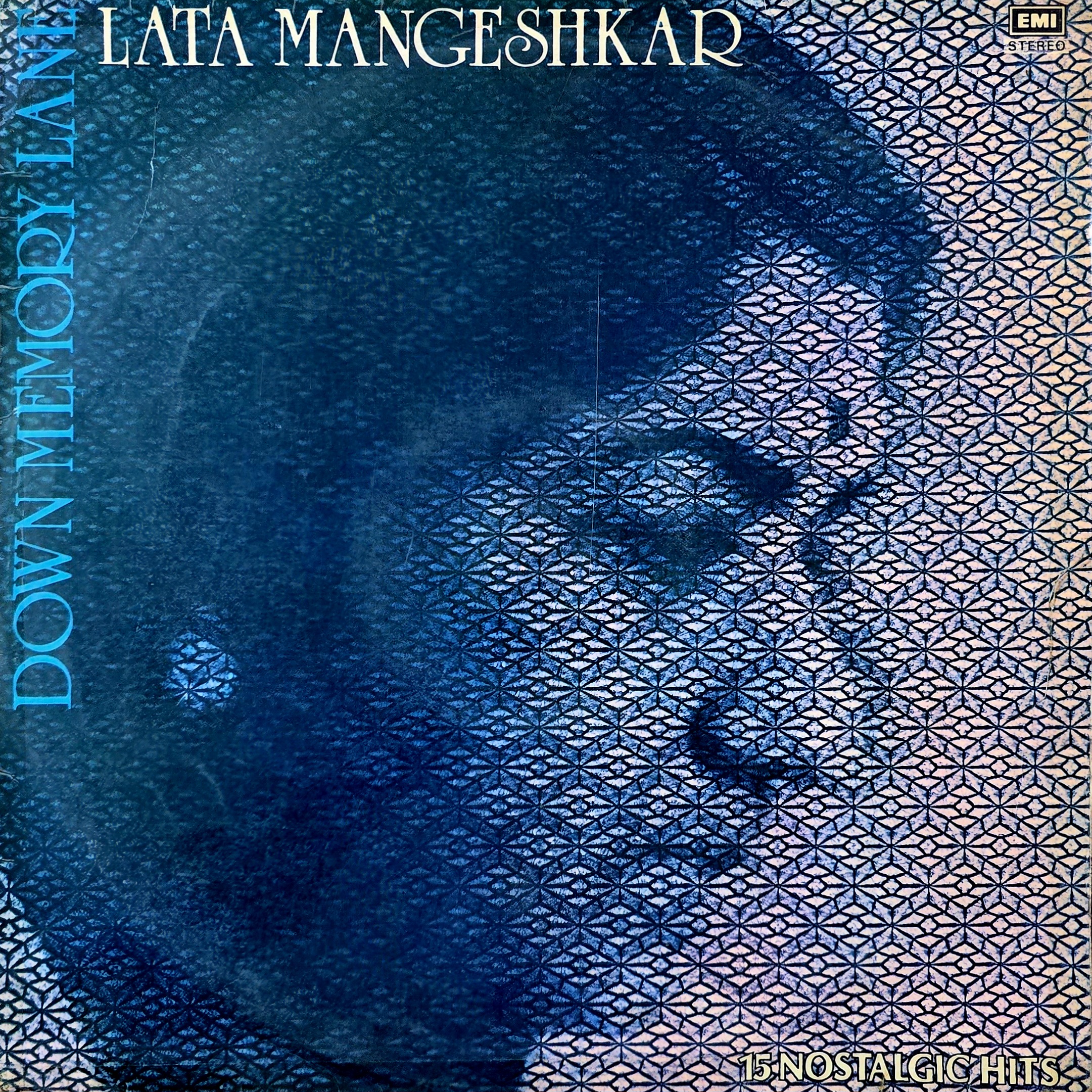 DOWN MEMORY LANE : LATA MANGESHKAR - LP RECORD ( HMV / 95% ) ECLP 5758 - thumbnail 1