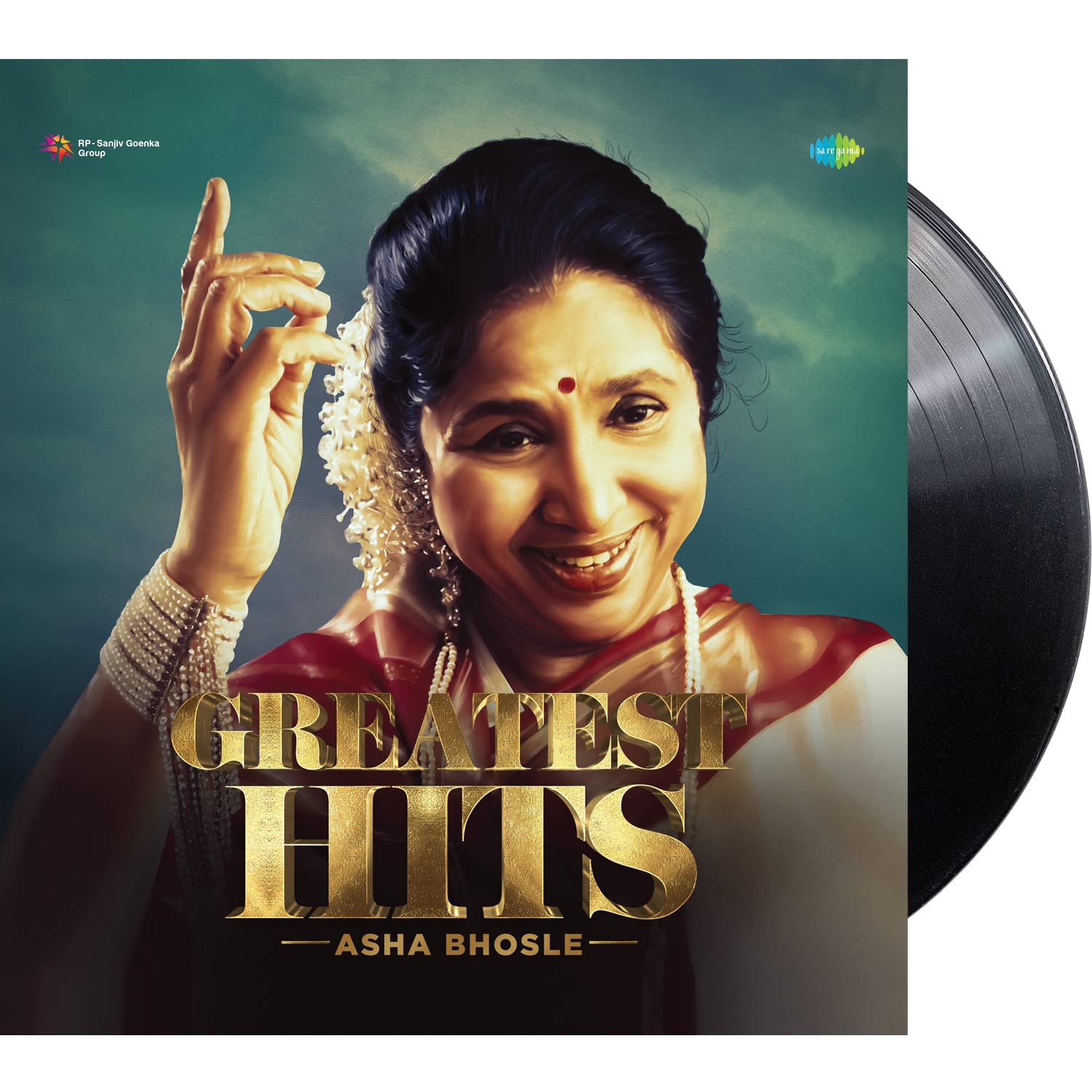 GREATEST HITS ASHA BHOSLE - VINYL RECORD - thumbnail 1