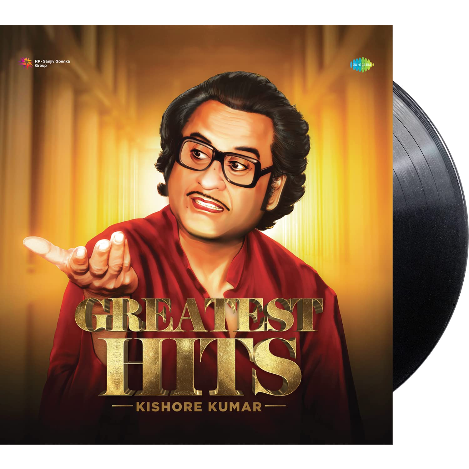 GREATEST HITS KISHORE KUMAR - VINYL RECORD - thumbnail 1