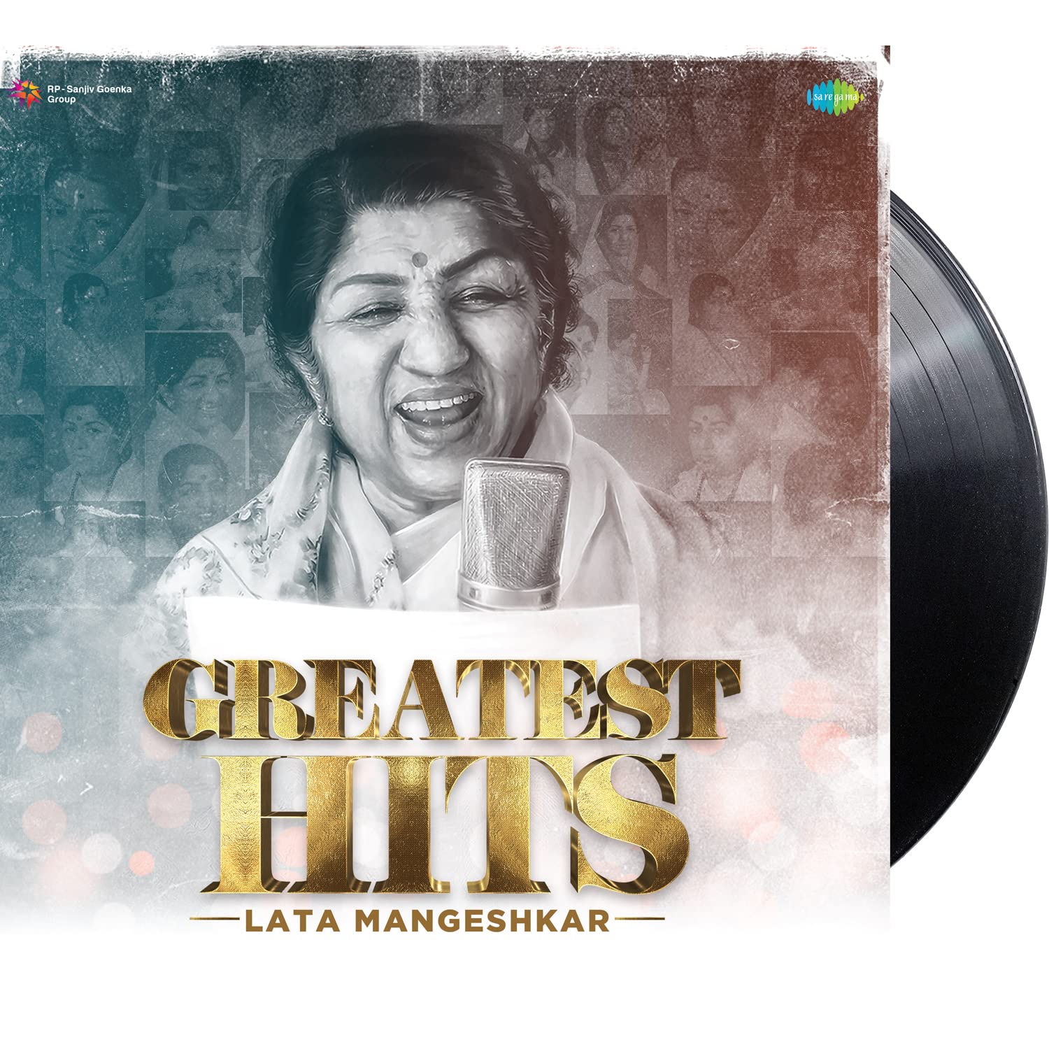 GREATEST HITS LATA MANGESHKAR -  VINYL RECORD - thumbnail 1