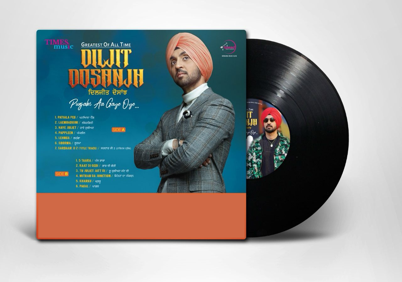 GREATEST OF ALL TIME : DILJIT DOSANJH - VINYL RECORD - thumbnail 3