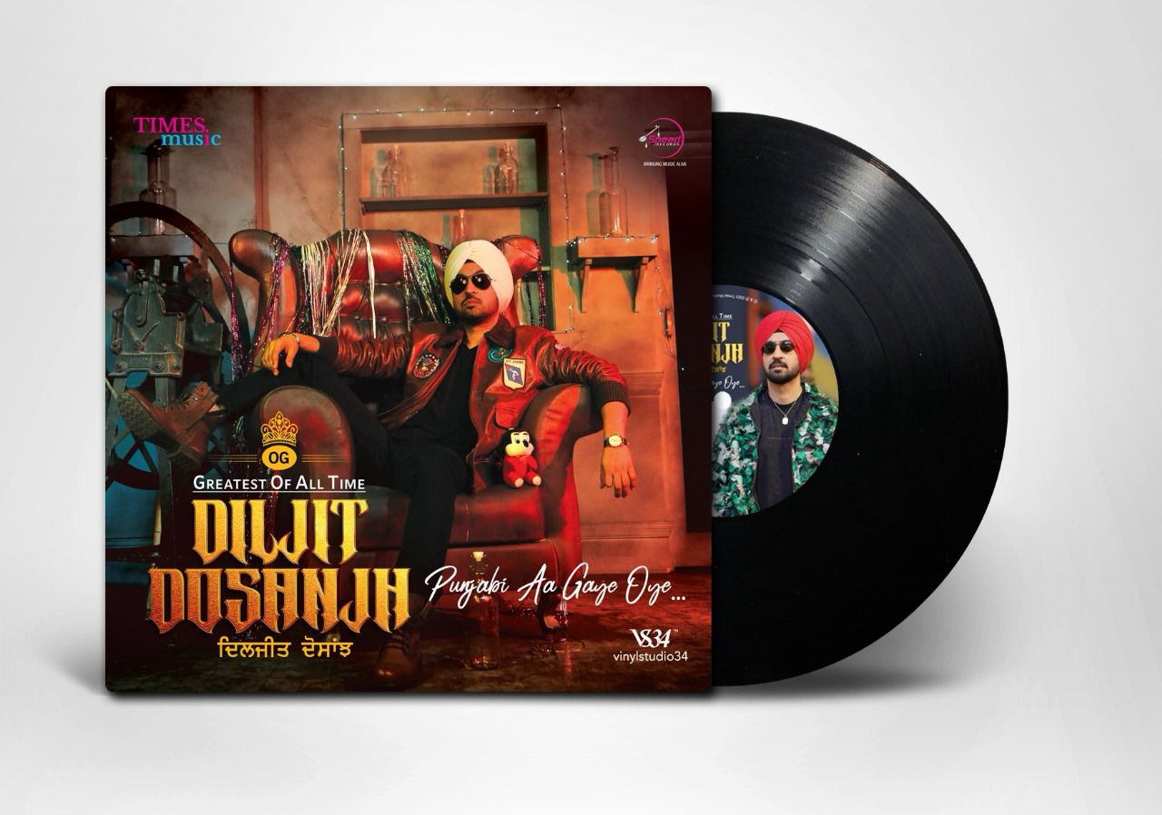 GREATEST OF ALL TIME : DILJIT DOSANJH - VINYL RECORD - thumbnail 1