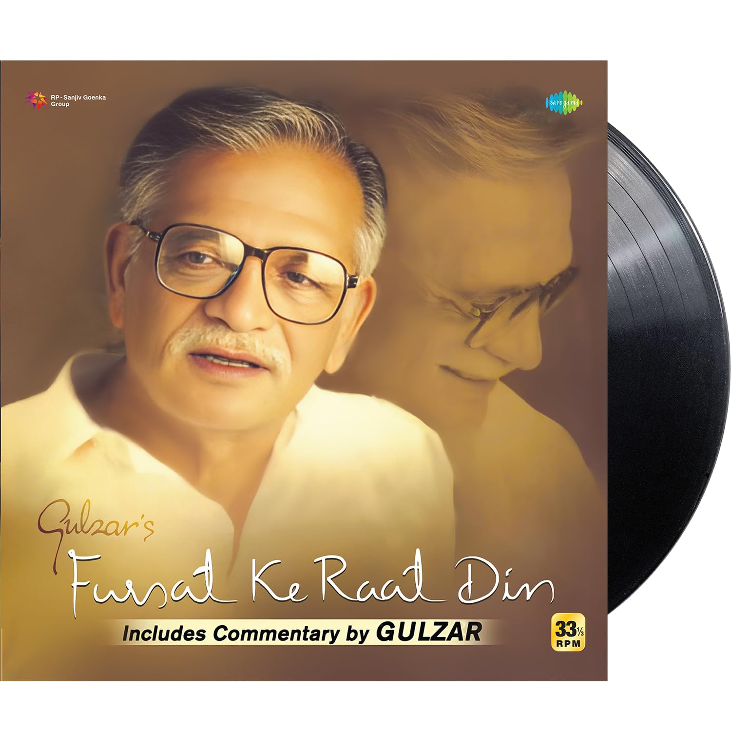 GULZAR'S FURSAT KE RAAT DIN - VINYL RECORD - thumbnail 1