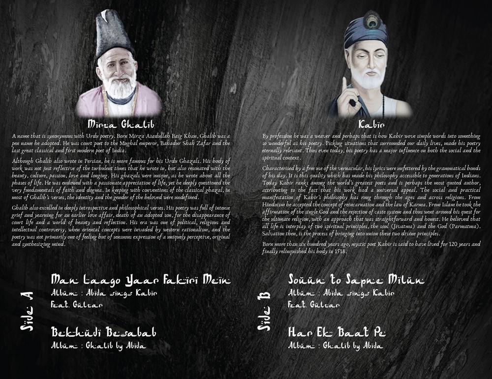 IBAADAT : ABIDA SINGS KABIR & GHALIB - VINYL RECORD - thumbnail 4