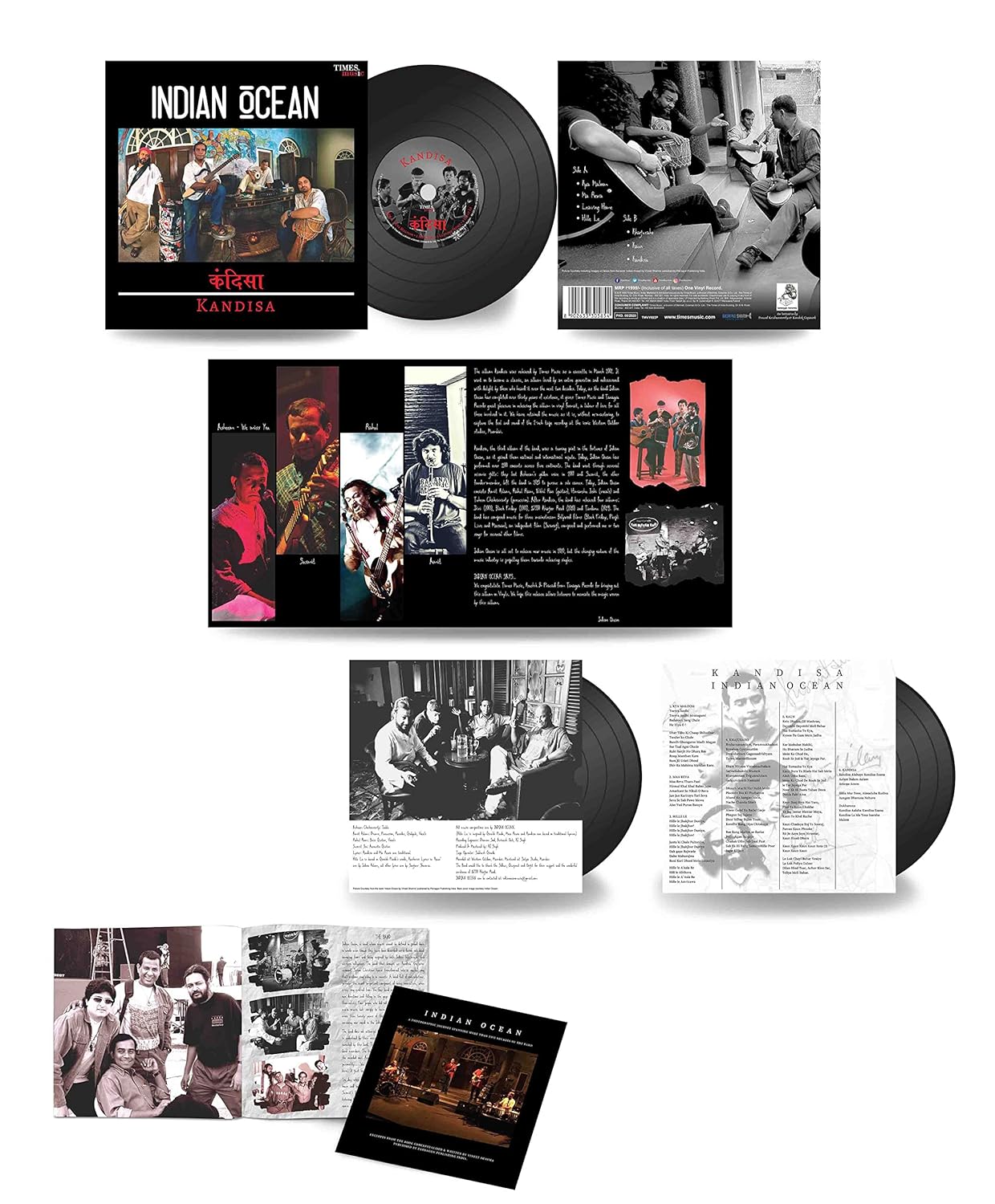 KANDISA BY INDIAN OCEAN - VINYL RECORD ( BLACK ) - thumbnail 3