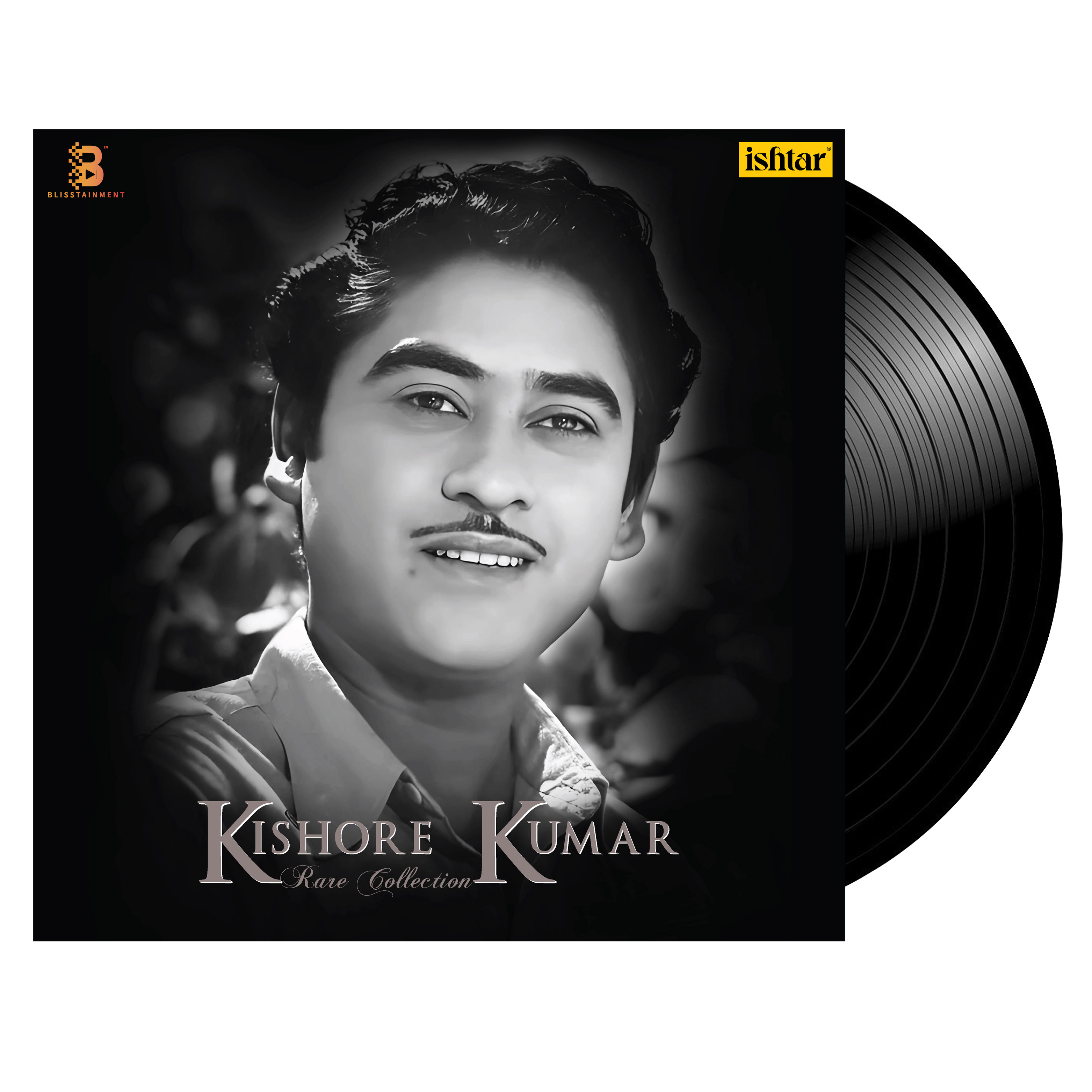 KISHORE KUMAR : RARE COLLECTION - VINYL RECORD - thumbnail 1