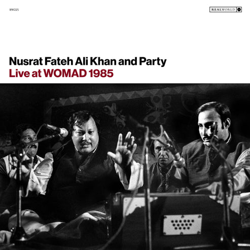LIVE AT WOMAD 1985 : NUSRAT FATEH ALI KHAN & PARTY - VINYL RECORD - thumbnail 2