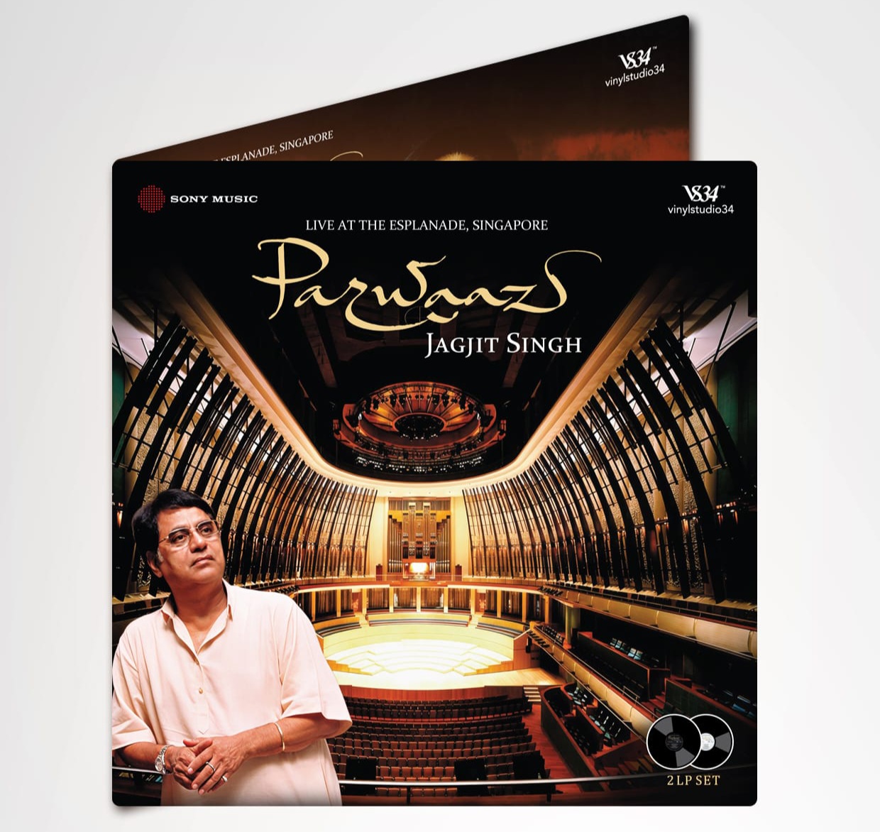 PARWAAZ : JAGJIT SINGH 2LP SET VINYL RECORD  - thumbnail 2