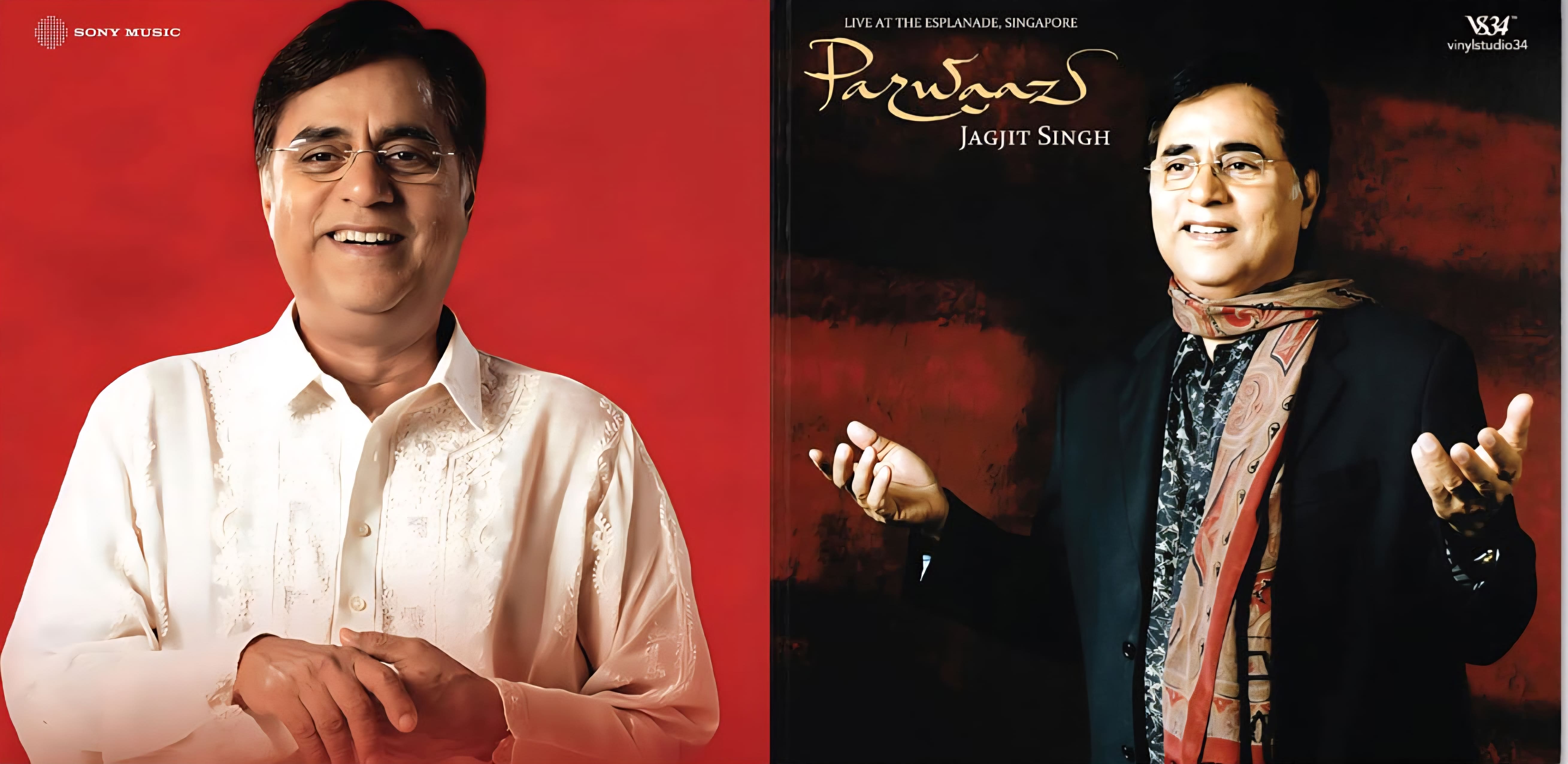 PARWAAZ : JAGJIT SINGH 2LP SET VINYL RECORD  - thumbnail 3