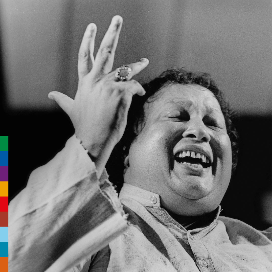 SHAHEN SHAH : NUSRAT FATEH ALI KHAN & PARTY - VINYL RECORD - thumbnail 2