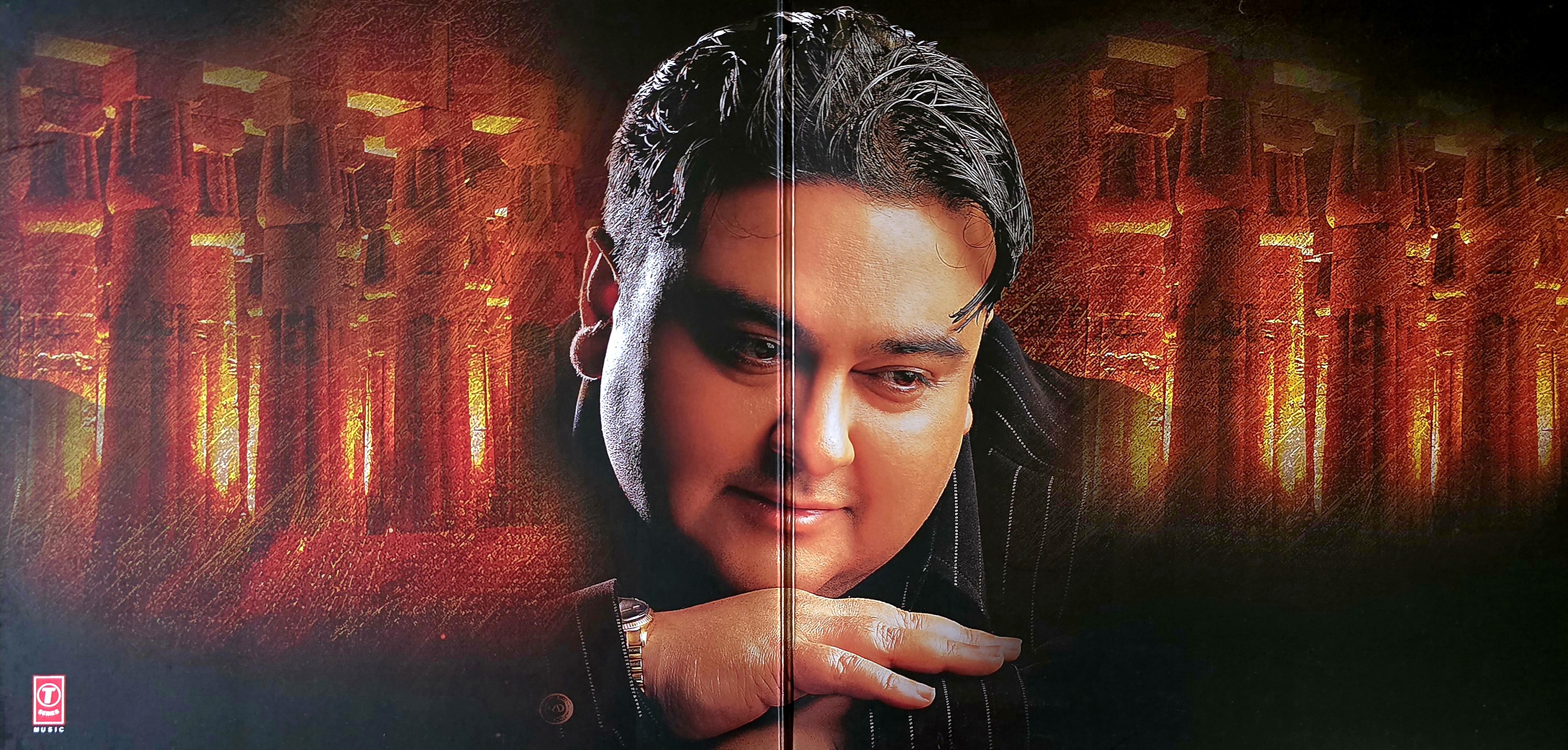 TERA CHEHRA : ADNAN SAMI - VINYL RECORD ( RED ) - thumbnail 2