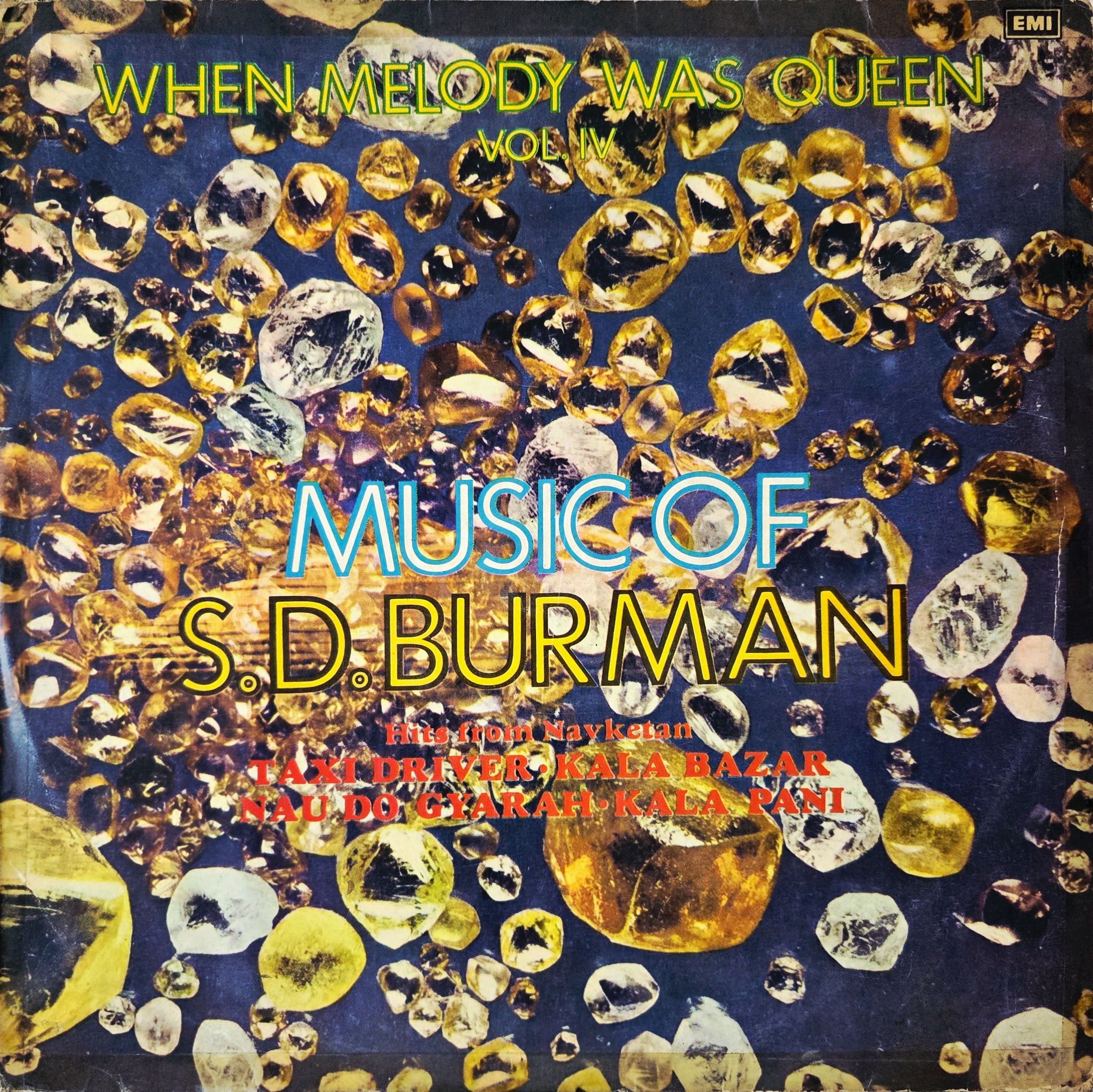 WHEN MELODY WAS QUEEN VOL : IV S.D. BURMAN - LP RECORD ( HMV / MINT ) PMPL 1021 - thumbnail 1