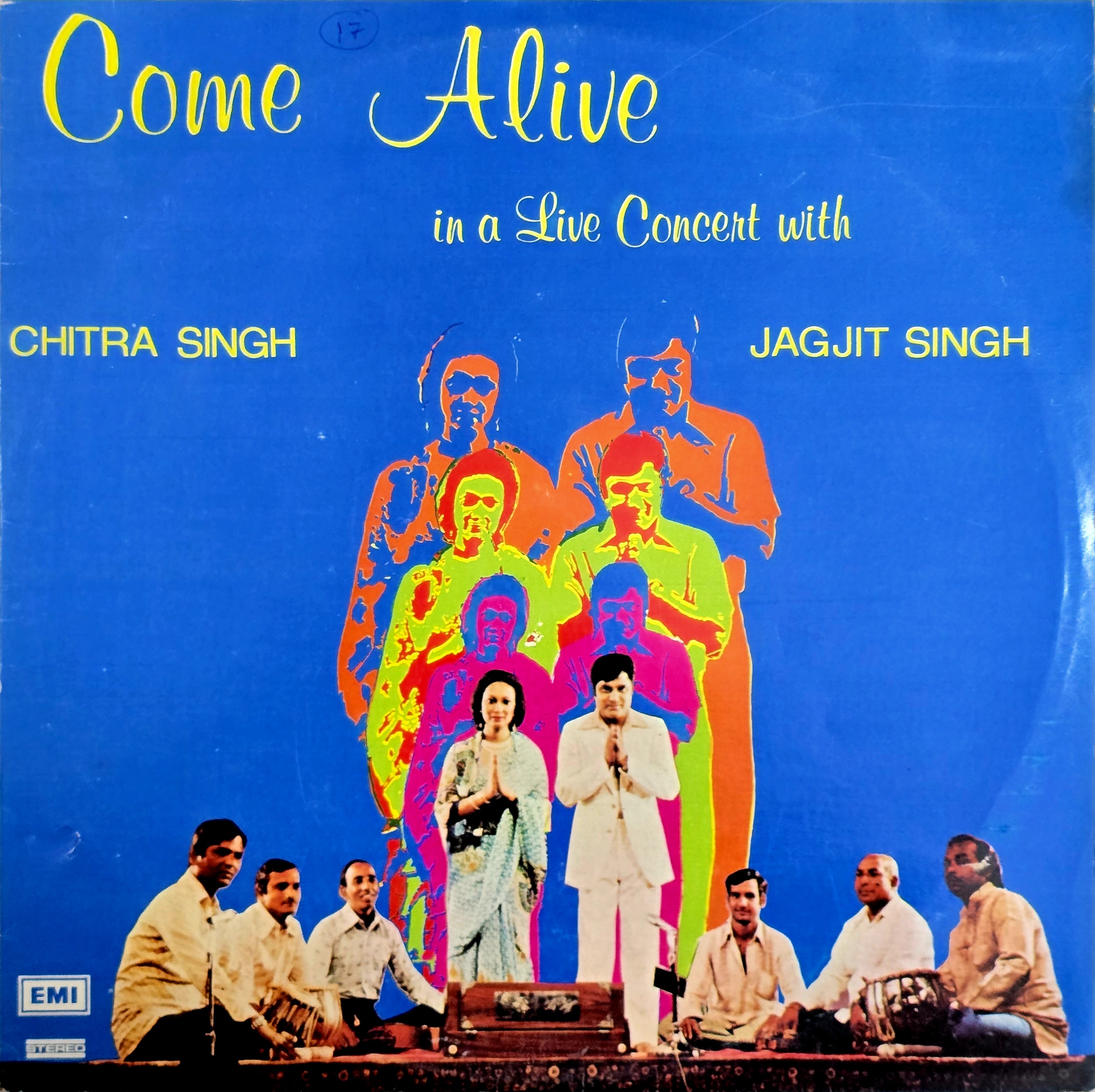 COME ALIVE - IN A LIVE CONCERT : JAGJIT & CHITRA SINGH 2LP SET - LP RECORD ( HMV / MINT ) ECSD 2819/2820 - thumbnail 1