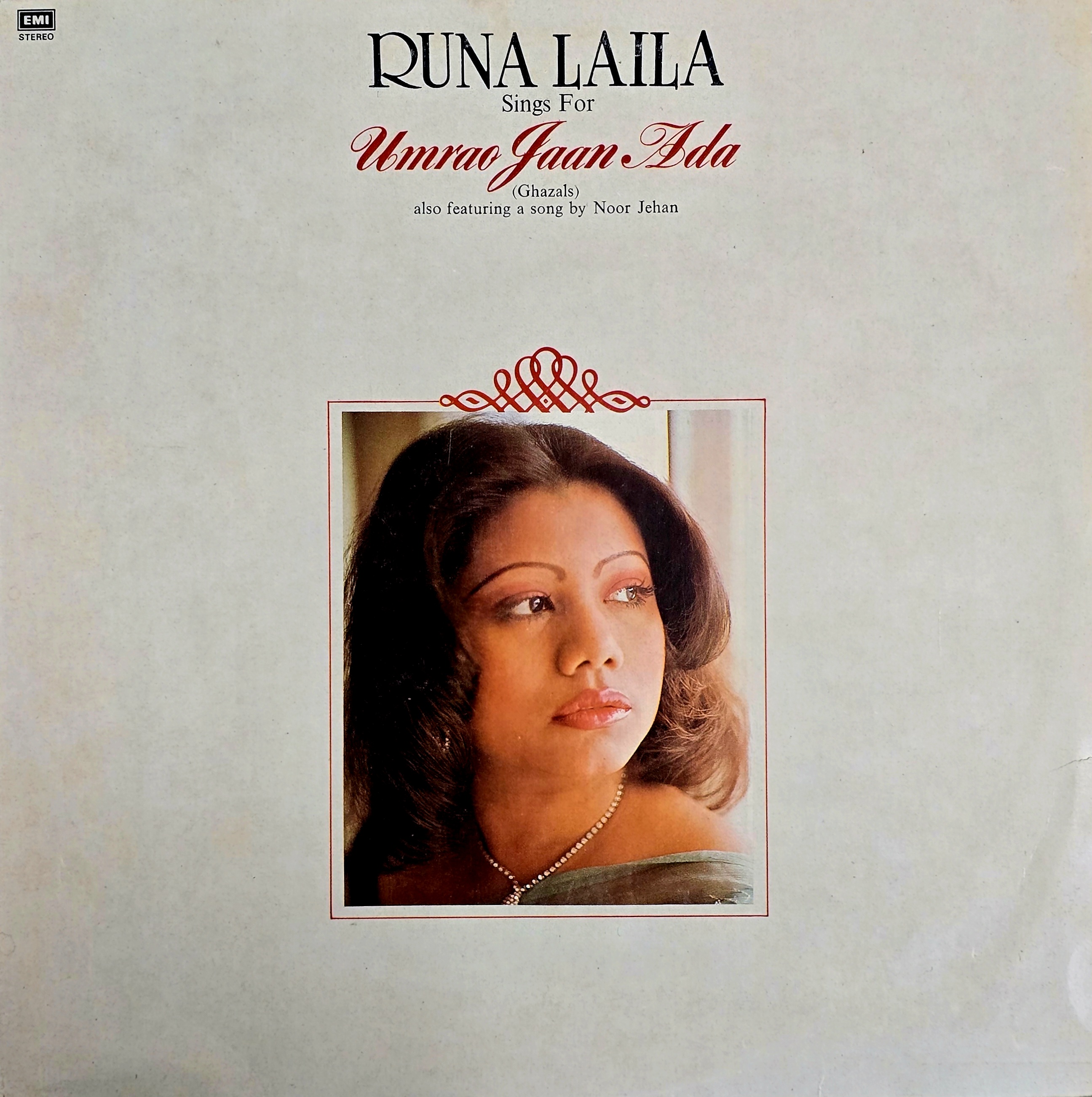 RUNA LAILA SINGS FOR UMRAO JAAN ADA - LP RECORD ( HMV / MINT ) ECLP 14632 - thumbnail 1