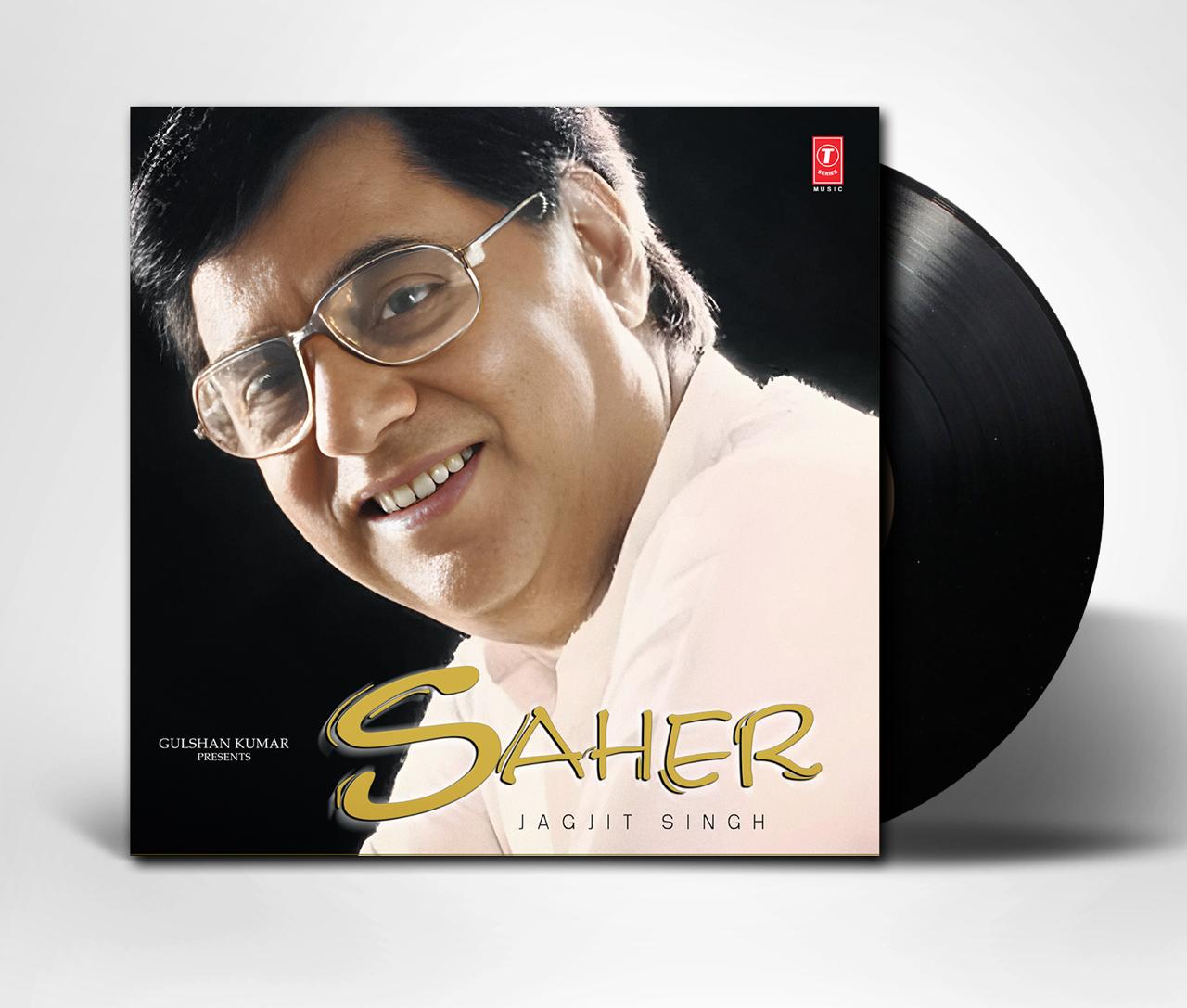 SAHER : JAGJIT SINGH - VINYL RECORD ( 2ND EDITION ) - thumbnail 1
