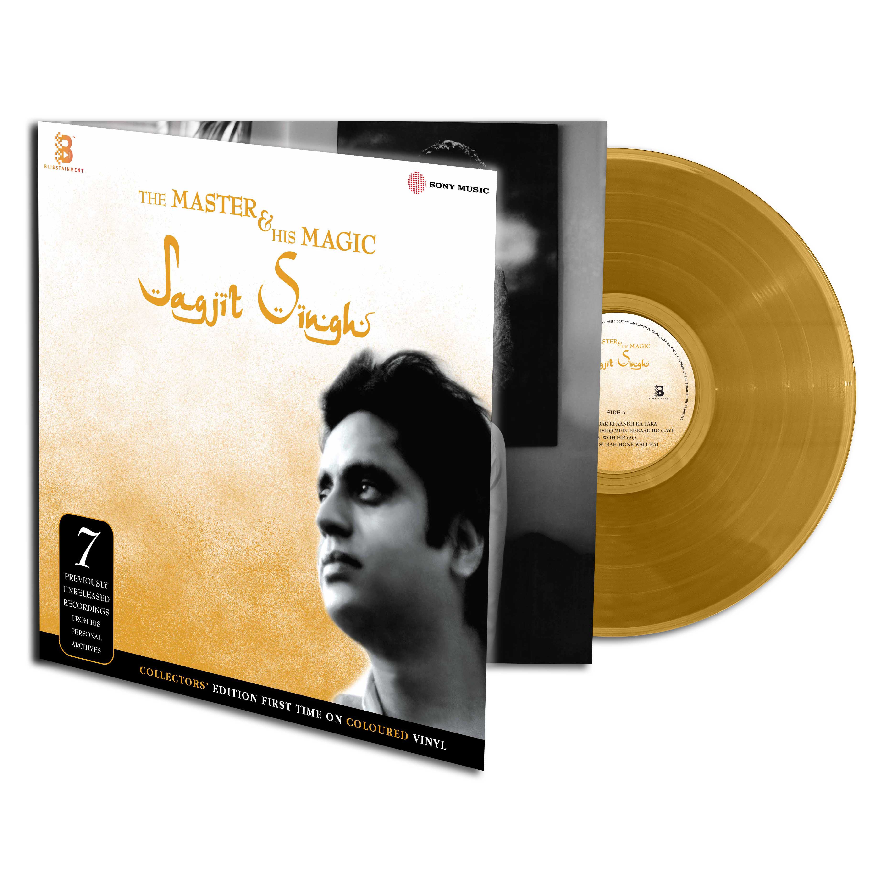 THE MASTER & HIS MAGIG : JAGJIT SINGH - VINYL RECORD - thumbnail 1