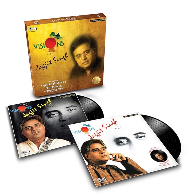 VISIONS : JAGJIT SINGH 2LP SET BOX - VINYL RECORD - thumbnail 2